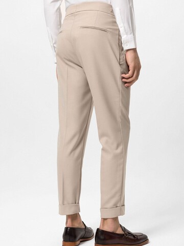 Regular Pantaloni cu dungă 'Sucre' de la Antioch pe gri