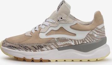 Sneaker bassa 'Treni 01' di Floris van Bommel in beige: frontale
