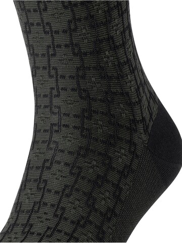 FALKE Socken 'Artwork Tie'‌‌‌ in Schwarz