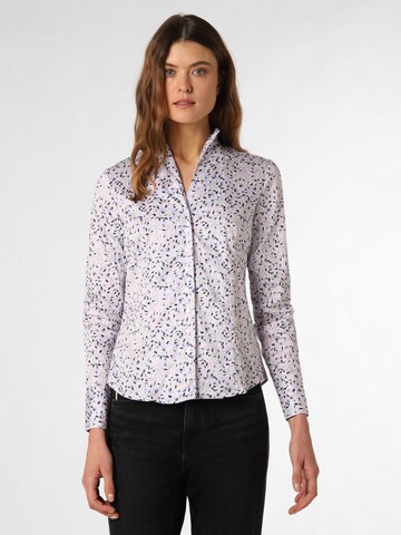 Franco Callegari Blouse in Lila: voorkant