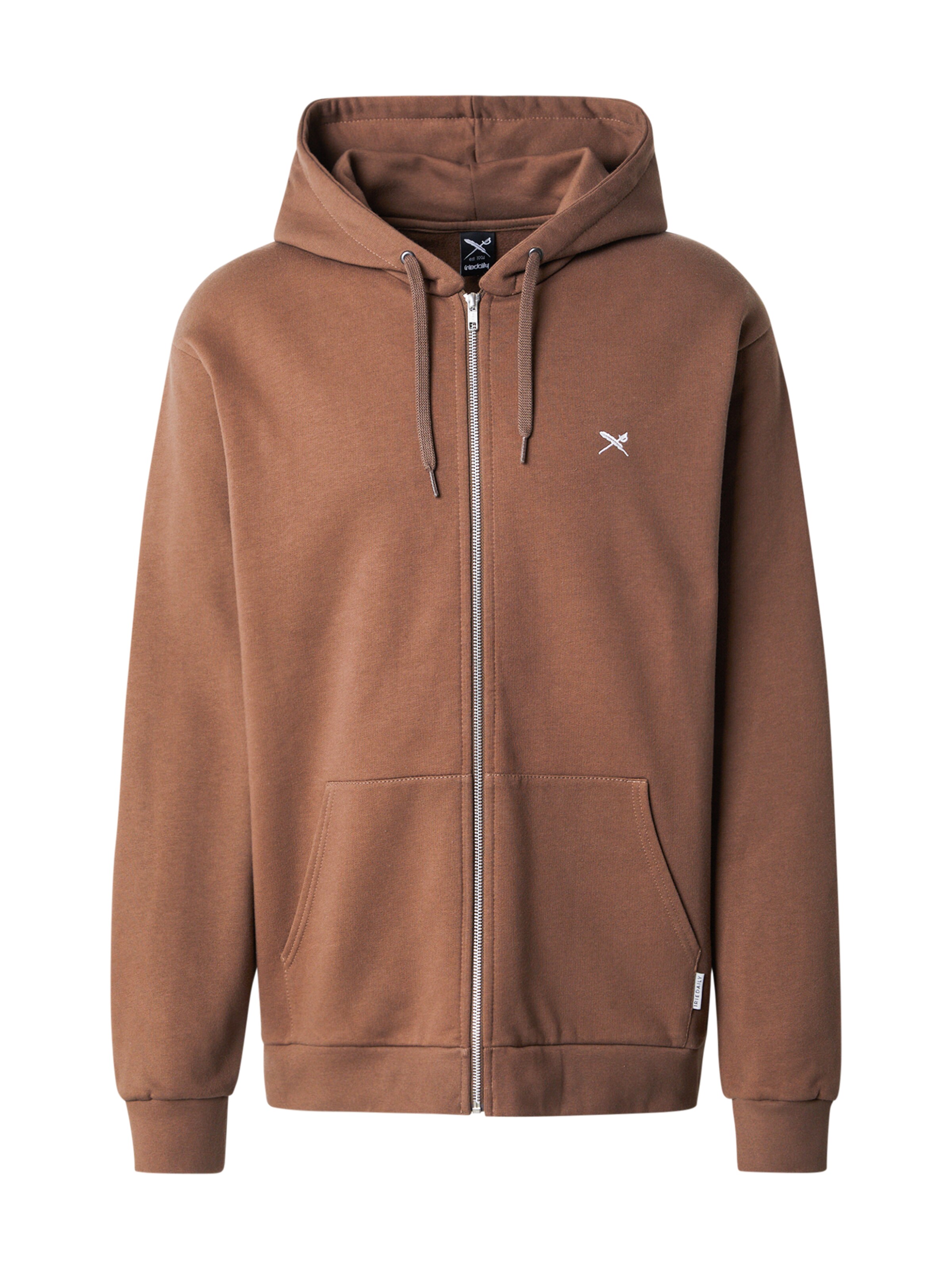 brūns Iriedaily Sportiska jaka 'Mini Flag 2': no priekšpuses