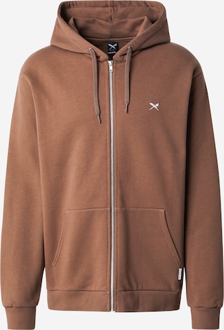 brūns Iriedaily Sportiska jaka 'Mini Flag 2': no priekšpuses