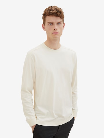 T-Shirt TOM TAILOR en beige