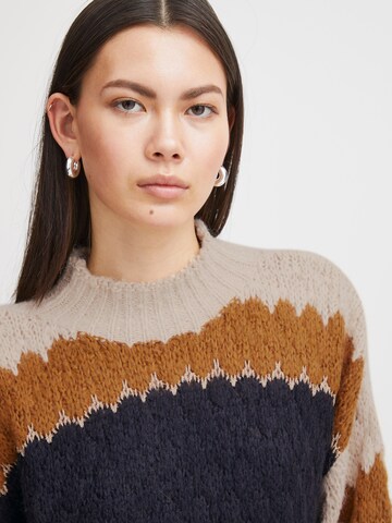 ICHI Sweater 'Osansa' in Beige