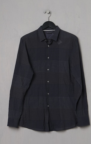 Sisley Button Up Shirt in M in Blue: front