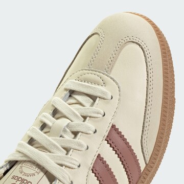 Baskets basses 'Samba' ADIDAS ORIGINALS en blanc