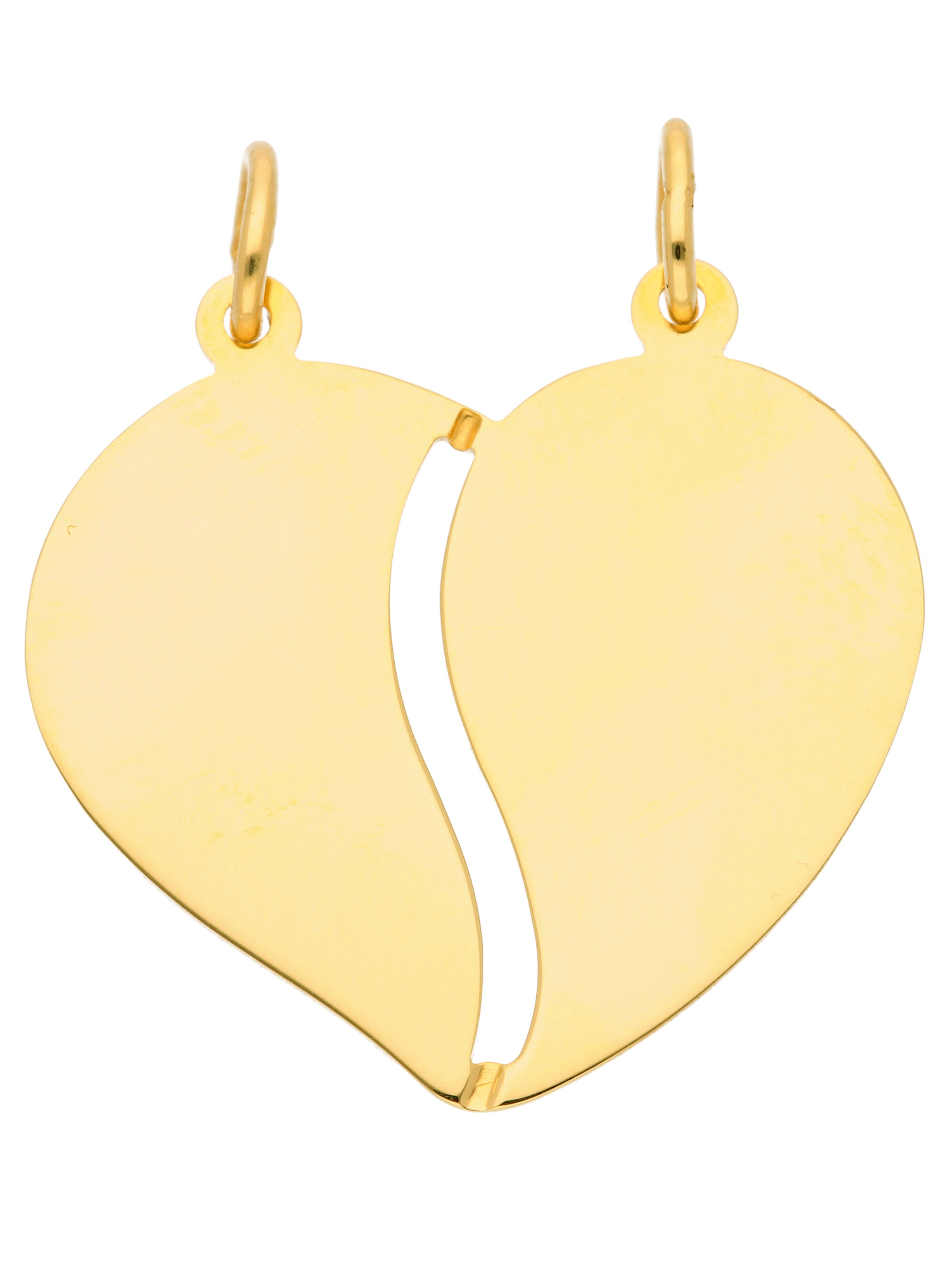 Adelia´s Pendant 'Partneranhänger' in Gold: front