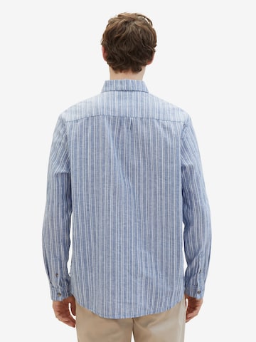 Comfort fit Camicia di TOM TAILOR in blu