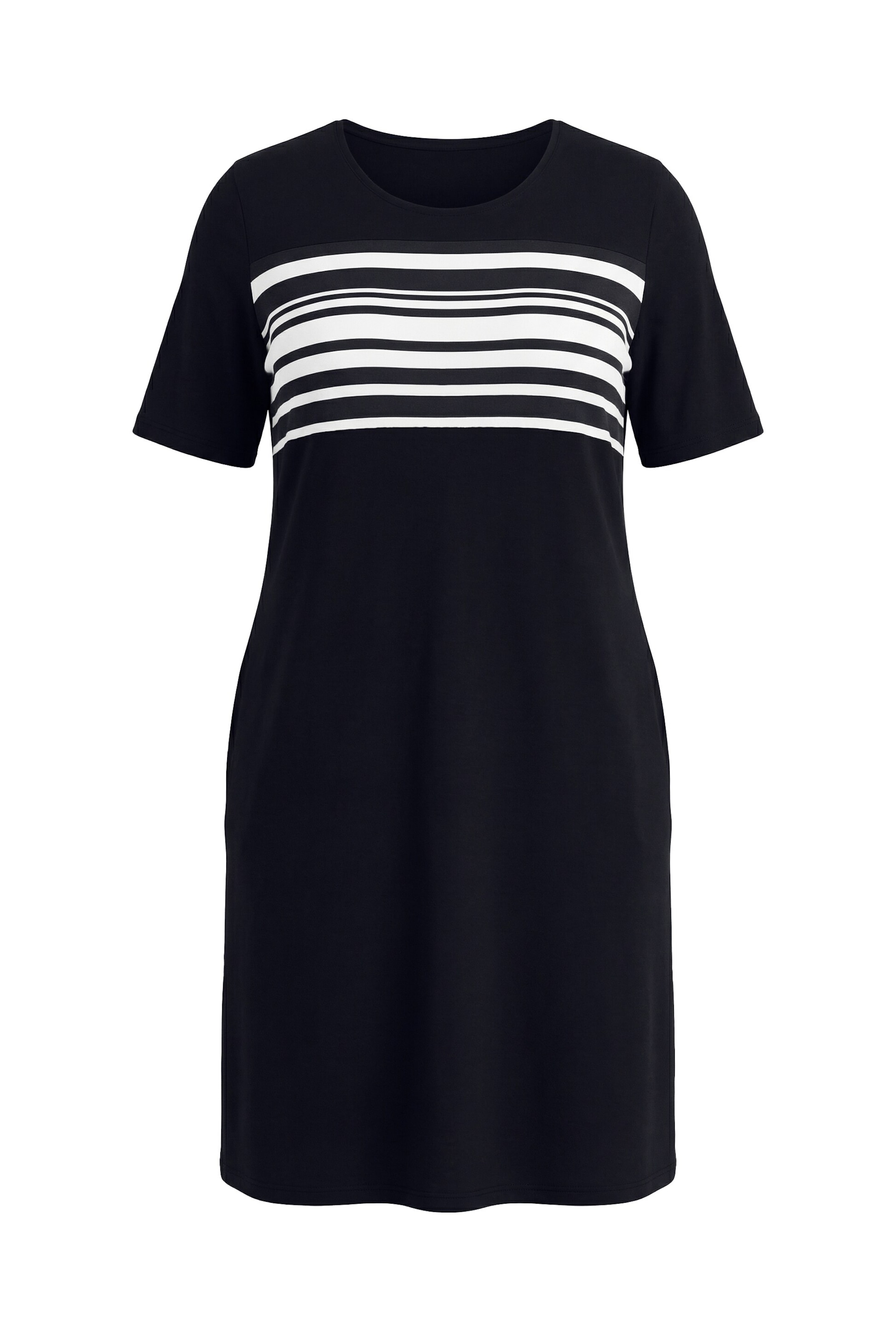 Ulla Popken Kleid in Schwarz: Vorderseite