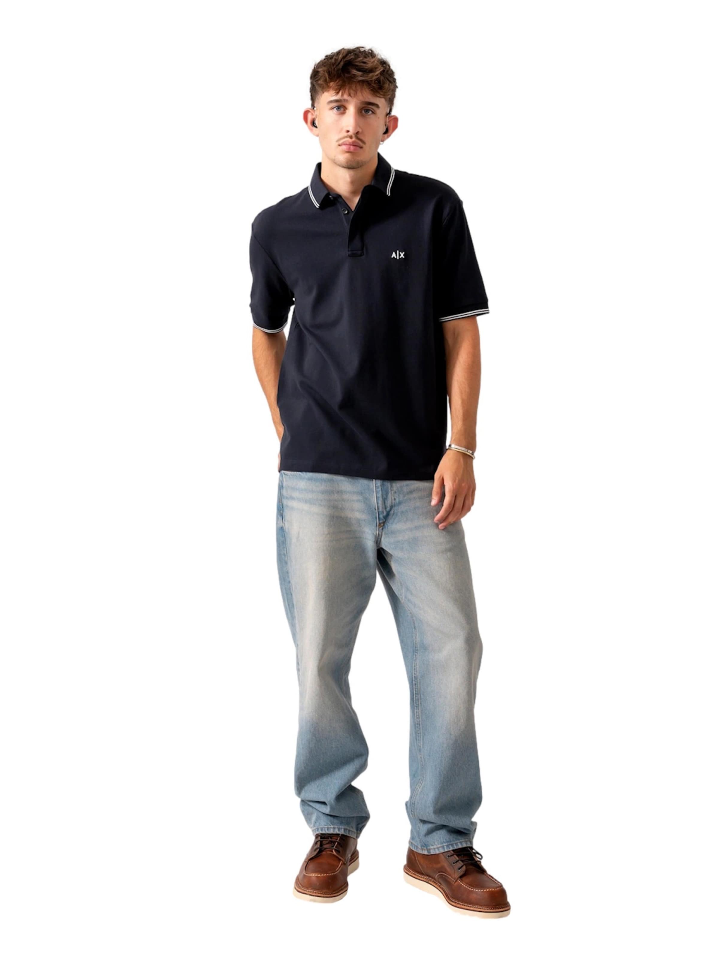 Maglietta di ARMANI EXCHANGE in blu