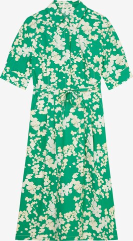 Marc O'Polo Shirt Dress in Green: front