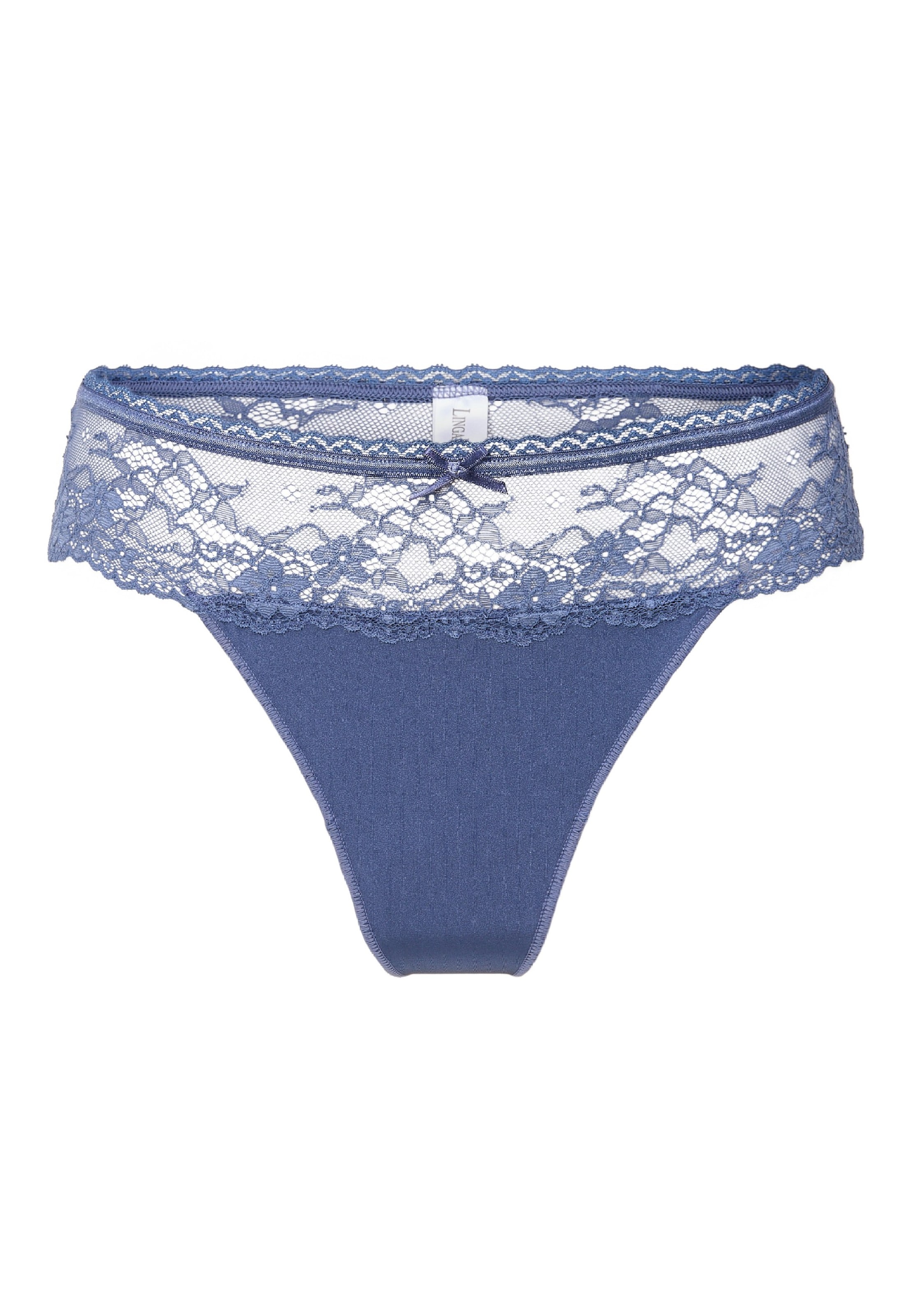 LingaDore - Tanga en gris: frente
