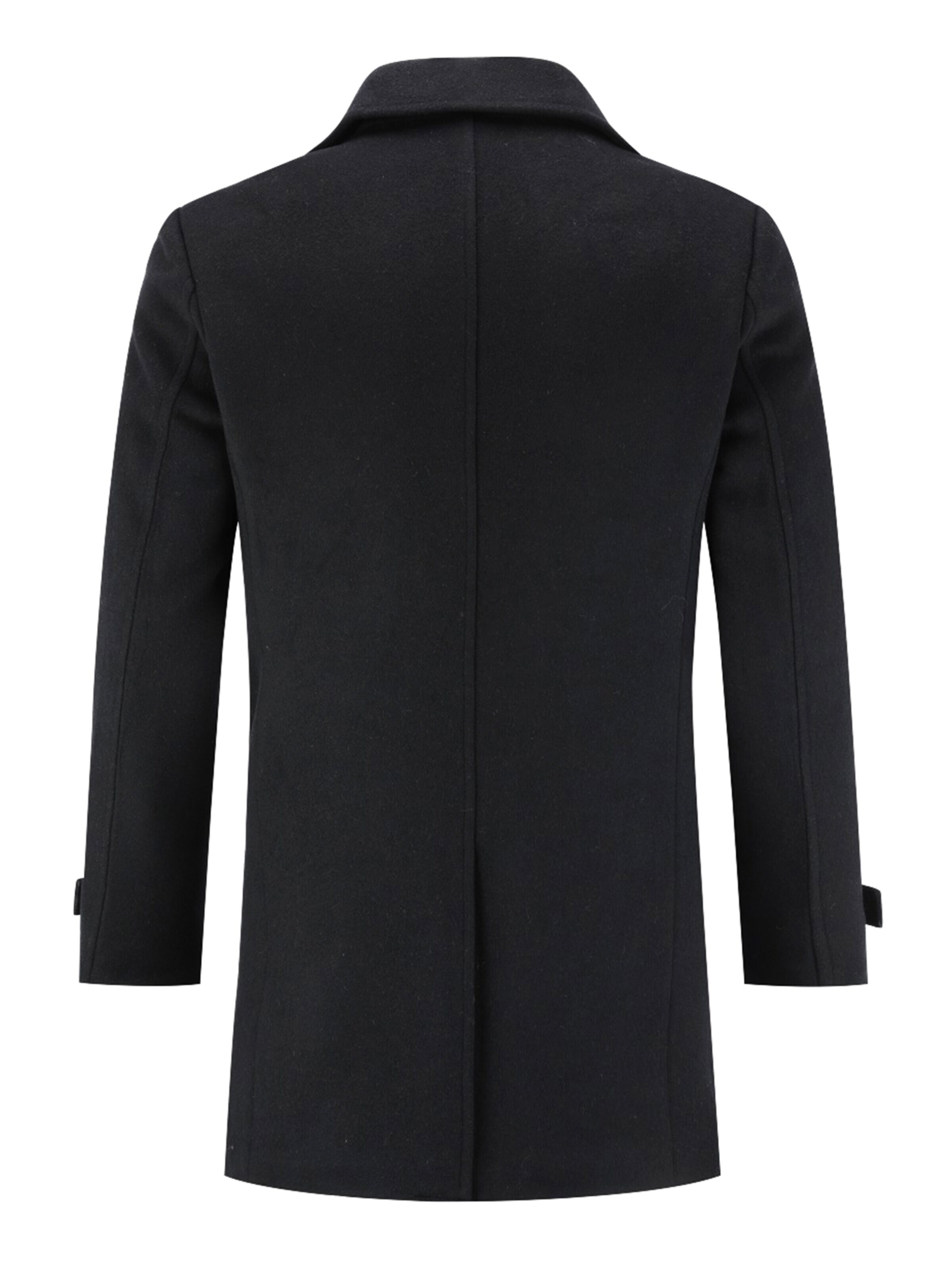 YOUTHUP Winter Coat in Black