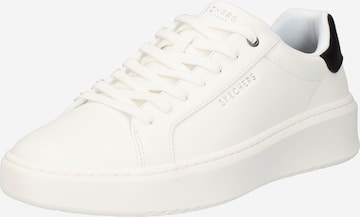 SKECHERS - Sapatilhas baixas 'COURT BREAK' em branco: frente