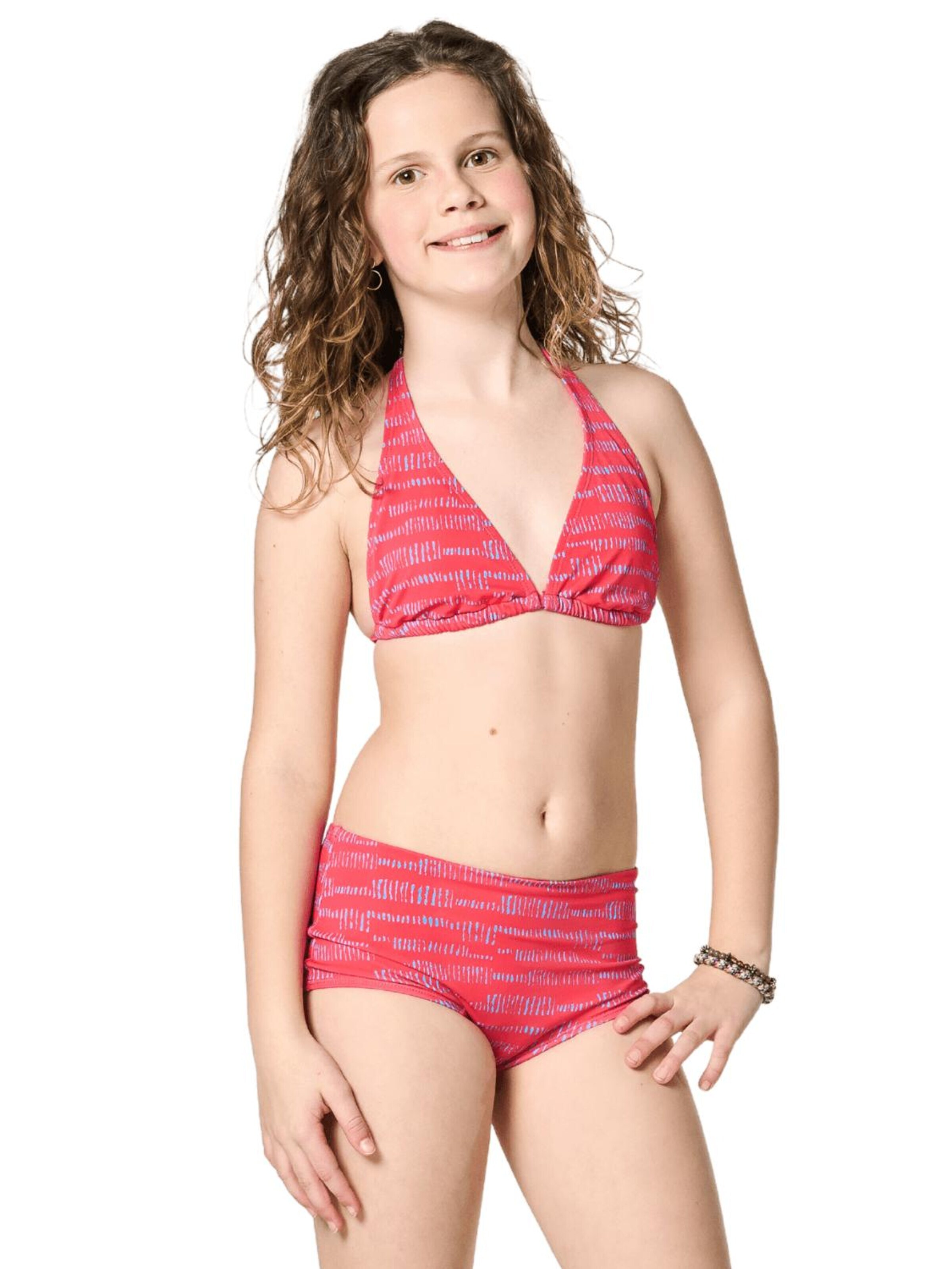 Moodies Undies Swimsuit in Red: front