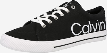 Calvin Klein Jeans - Zapatillas deportivas bajas en negro: frente