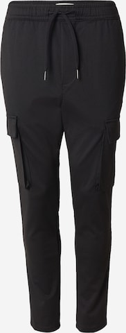 Only & Sons Tapered Gargohousut 'ONSLIVE' värissä musta: etupuoli