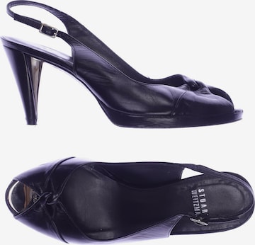Stuart Weitzman Sandals & High-Heeled Sandals in 38 in Black: front