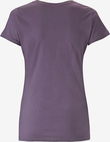 LOGOSHIRT Shirt 'Der kleine Maulwurf' in Purple