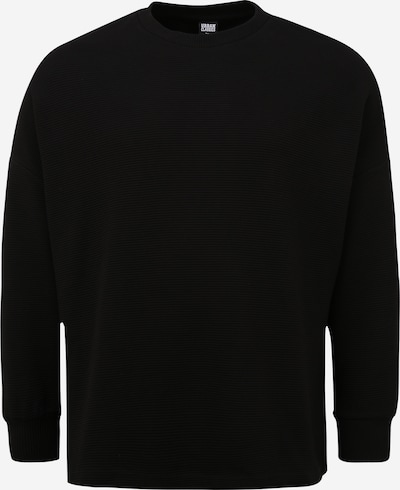 Urban Classics Big & Tall Sweatshirt in schwarz, Produktansicht