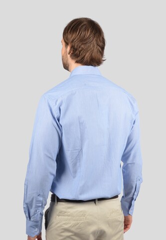 Coupe regular Chemise U.S. POLO ASSN. en bleu