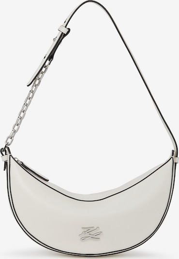 Rankinė ant peties 'AUTOGRAPH' iš Karl Lagerfeld, spalva – balta, Prekių apžvalga