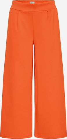 Pantalon à pince 'IHKate' ICHI en orange : devant