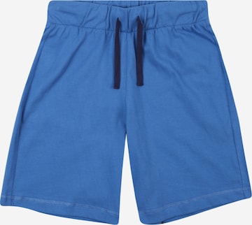 UNITED COLORS OF BENETTON Regular Shorts in Blau: predná strana