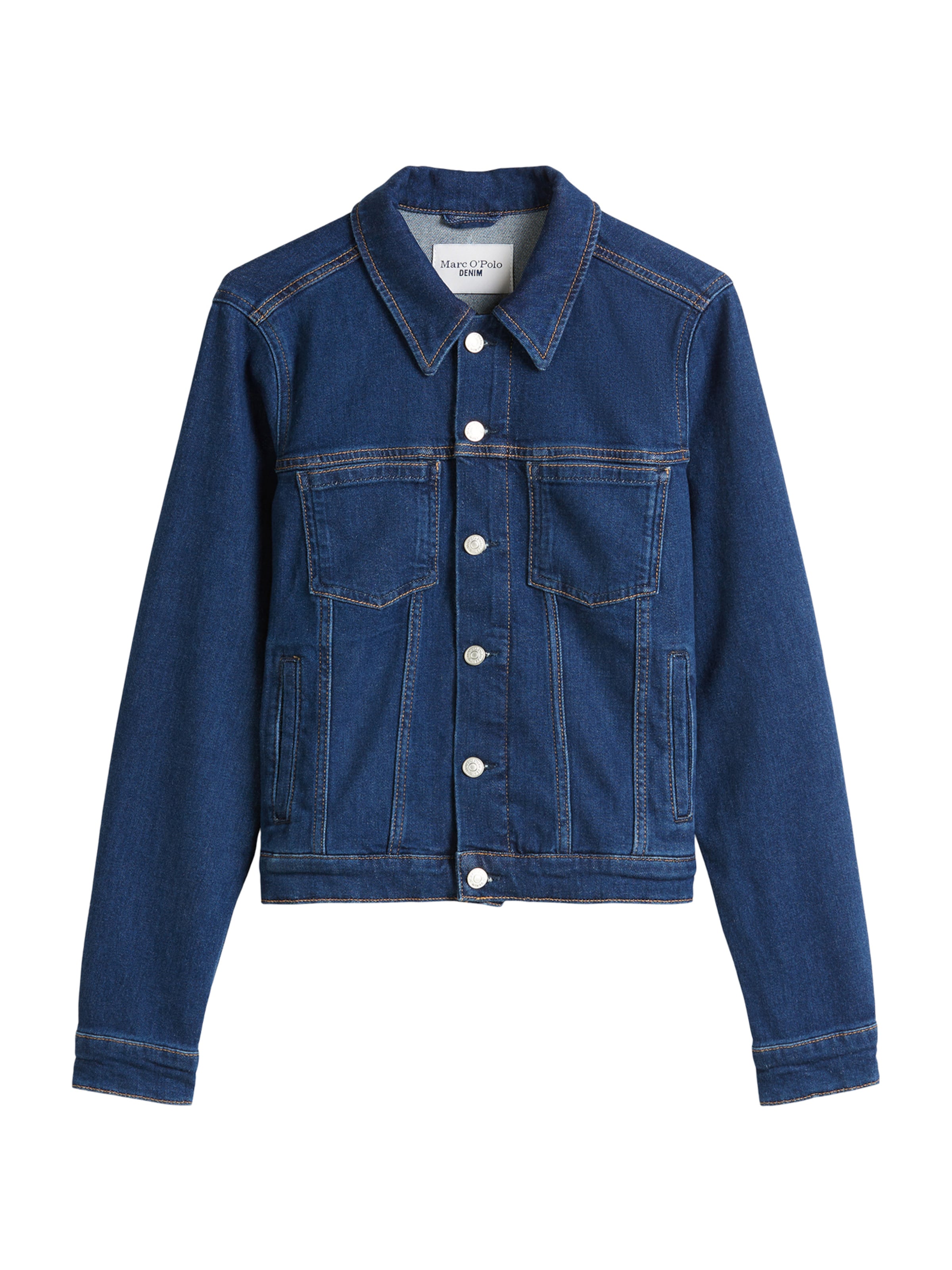 Marc O'Polo DENIM Přechodná bunda – modrá: přední strana