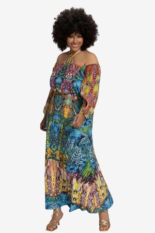 Ulla Popken Summer Dress in Mixed colors: front