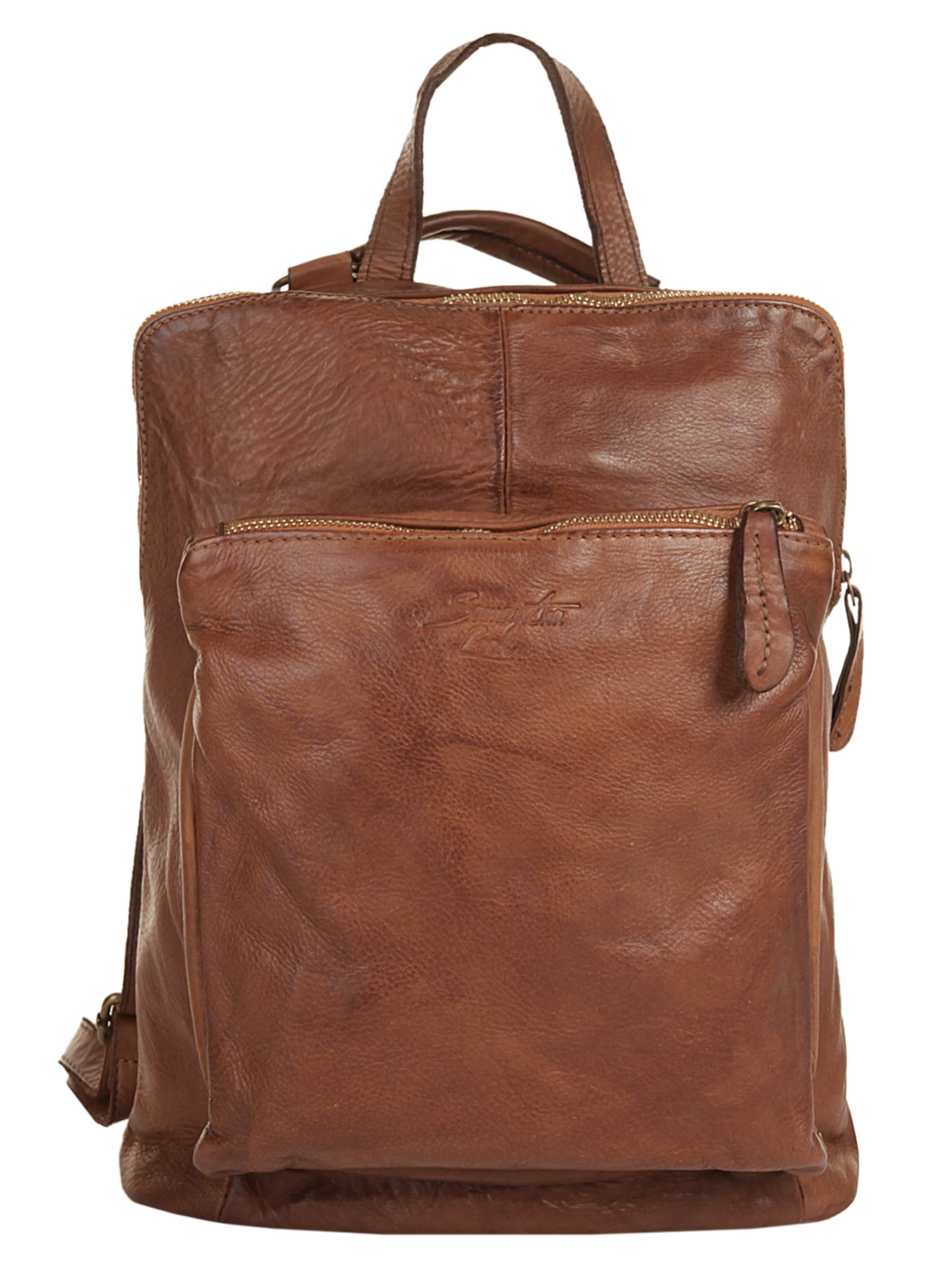 Sac à dos Samantha Look en marron : devant