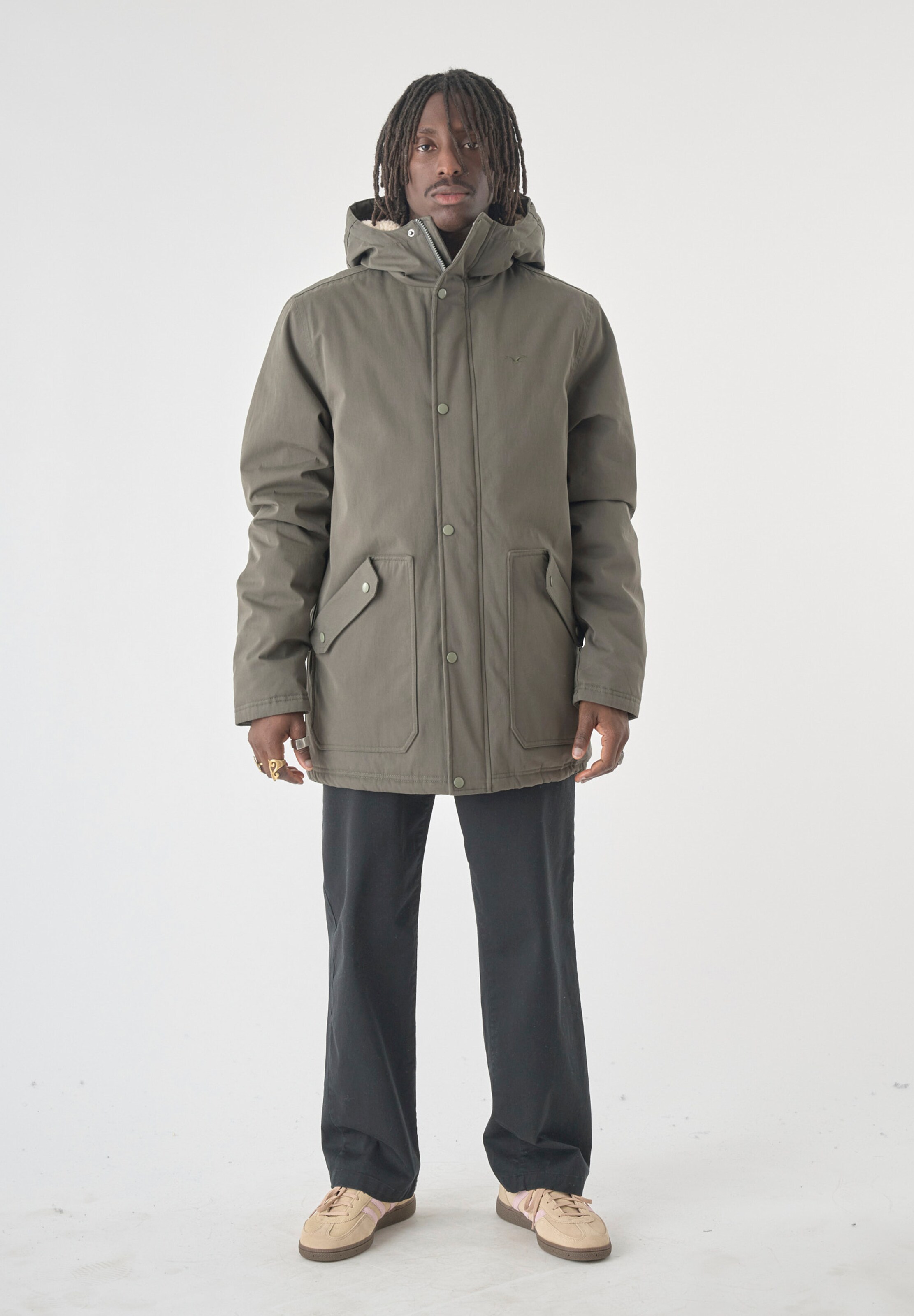 Cleptomanicx Parka 'Winter Jacket Larum Original' in Grün | ABOUT YOU