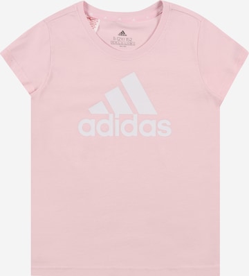 ADIDAS SPORTSWEAR - Camisa funcionais em rosa: frente