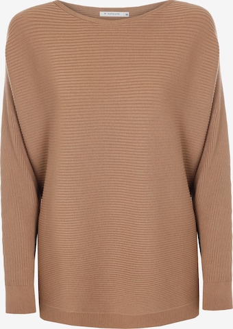 TATUUM Neulepaita värissä ruskea: etupuoli