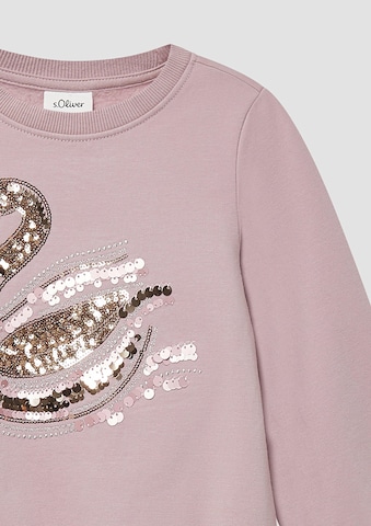 s.Oliver Bluzka sportowa w kolorze różowy