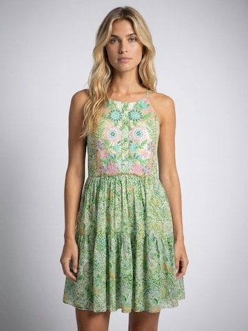 Miss June Dress 'Robe Courte Breezy' in Green: front
