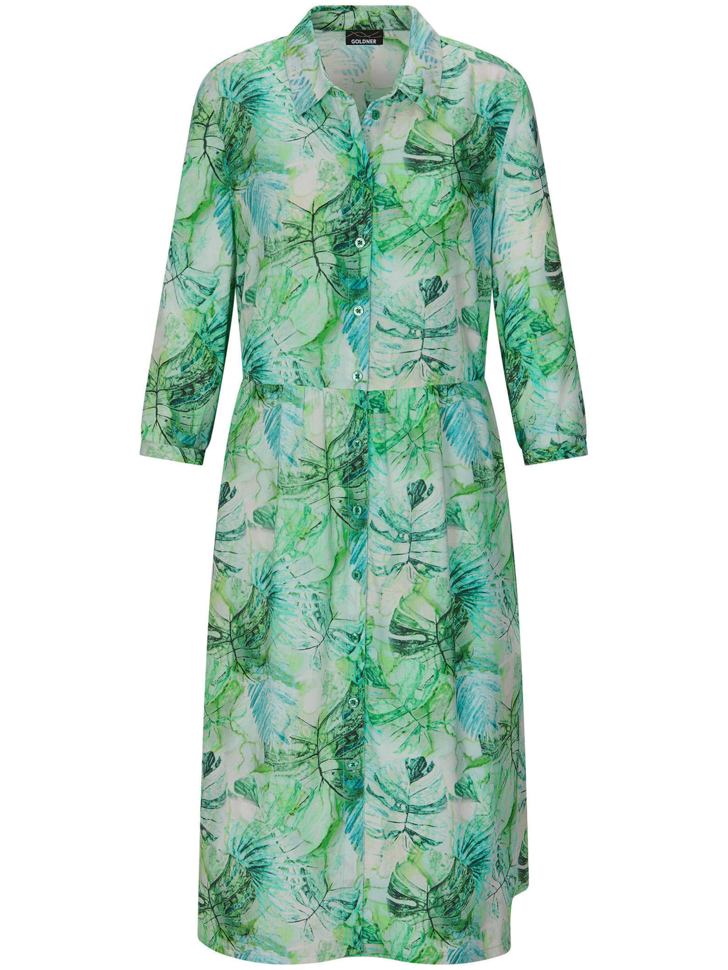 Robe-chemise Goldner en vert : devant