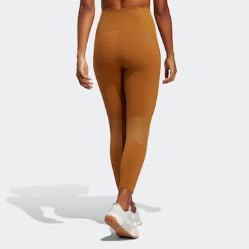 Skinny Pantalon de sport 'Tailored Hiit' ADIDAS PERFORMANCE en marron