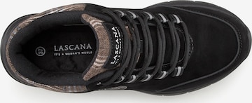 LASCANA High-Top Sneakers in Black