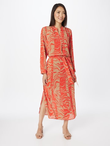 Robe 'Kaleria' HUGO Red en marron : devant