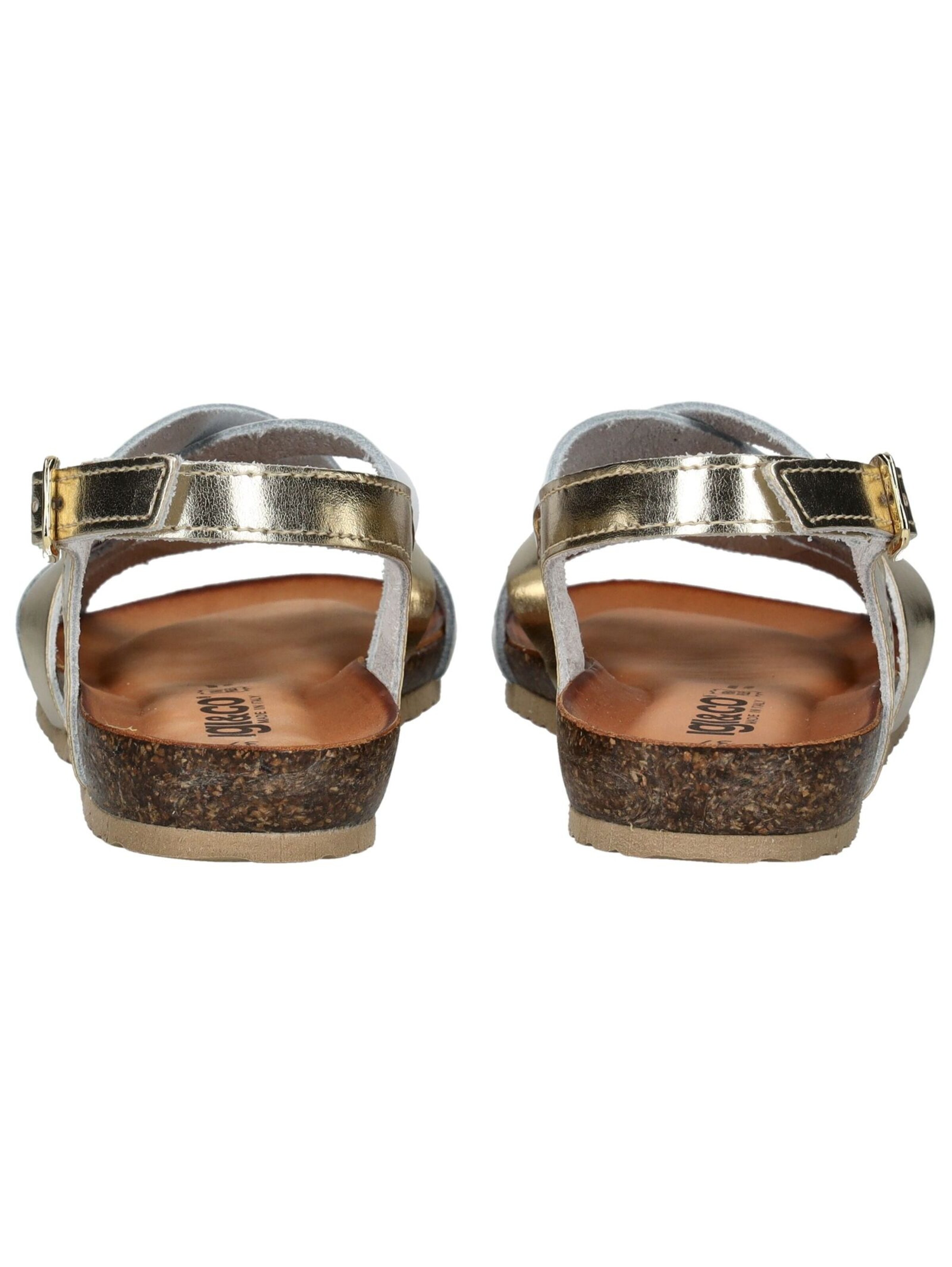 Sandalo con cinturino di IGI&CO in oro