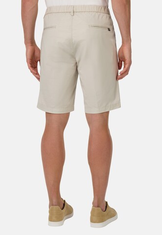 Regular Pantalon à plis Boggi Milano en beige