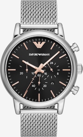 Emporio Armani Analog Watch in Silver: front