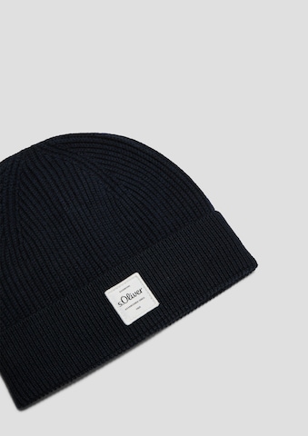 s.Oliver Beanie in Blue