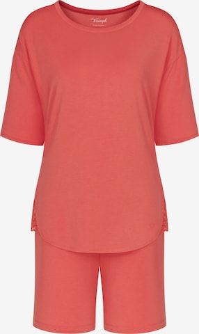Pyjama ' Red Label Timeless Sensuality ' TRIUMPH en orange : devant