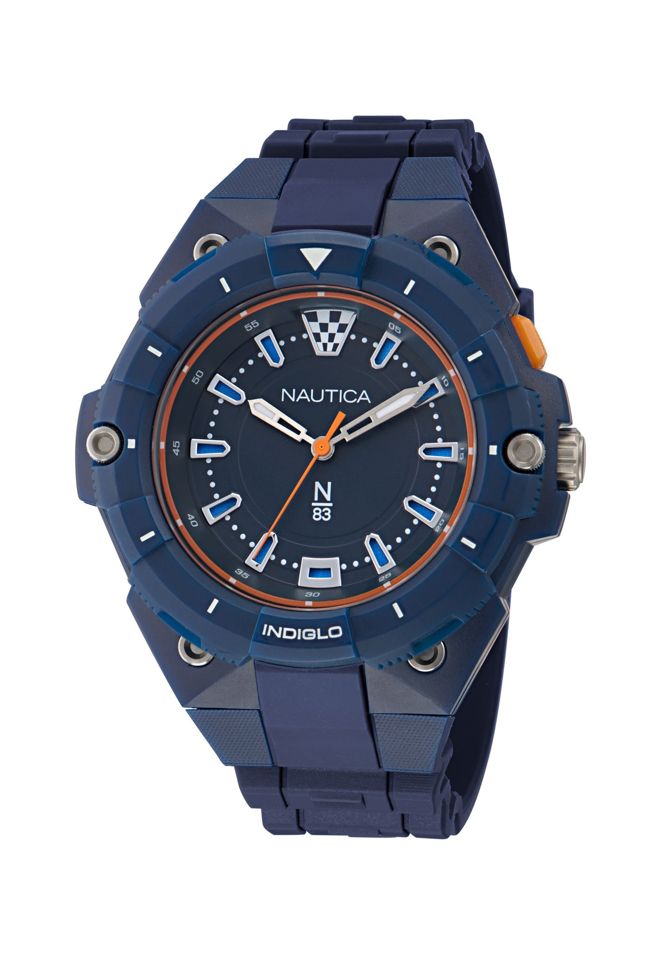 NAUTICA Analogt ur 'CORONADO BAY' i blå: forside