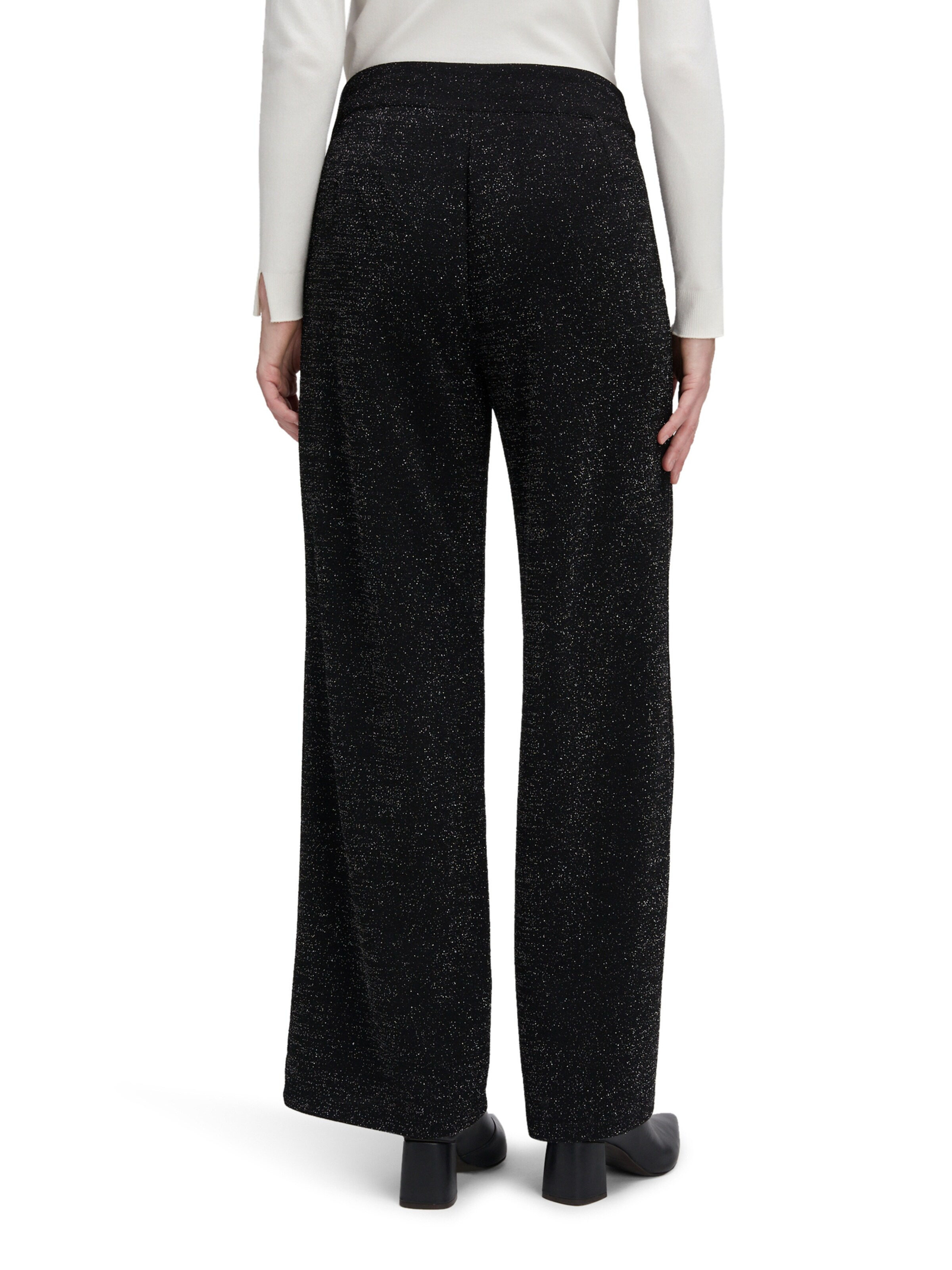 Betty Barclay Loosefit Hose 'Malerne' in Schwarz