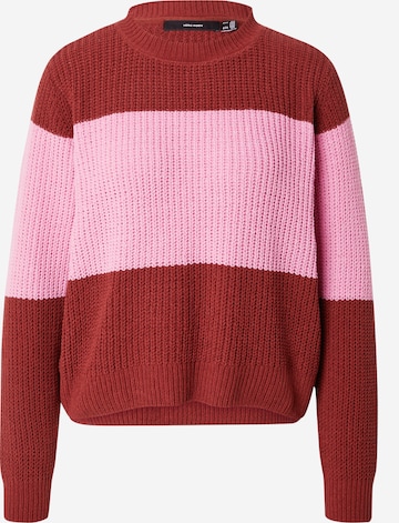 Pullover 'VMAGATE' di VERO MODA in rosso: frontale