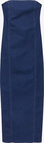 Pull&Bear Jurk in Blauw: voorkant