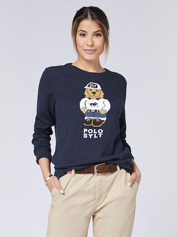 Polo Sylt Pullover in Blau: Vorderseite